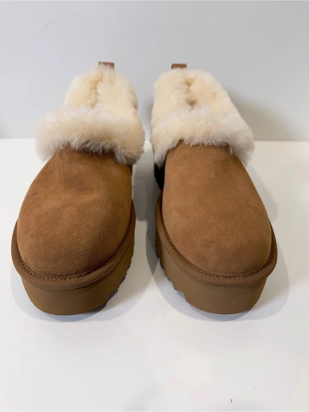 UGG Classic Ultra Mini Platform Slippers Brown